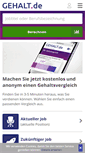 Mobile Screenshot of gehalt.de